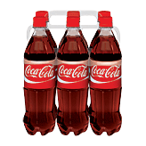 Coca-Cola Classic&nbsp;&nbsp;cola, 6-pack 24-ounce bottles Full-Size Picture